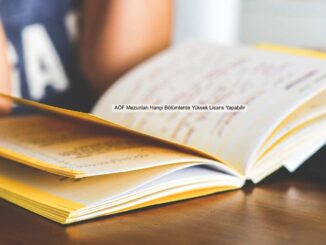 AÖF Mezunları Hangi Bölümlerde Yüksek Lisans Yapabilir
