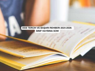 DGS 2025-2026 Tercih Rehberi