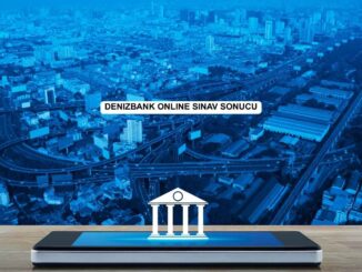 DenizBank online sınav sonucu