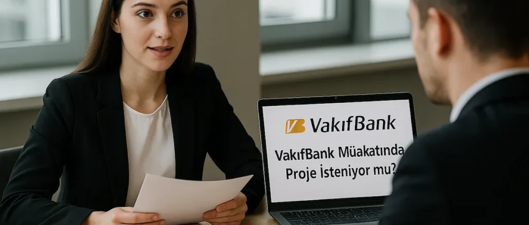 Vakıfbank Mülakatında Proje Sunumu İsteniyor mu?