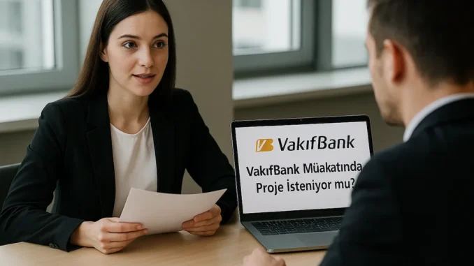 Vakıfbank Mülakatında Proje Sunumu İsteniyor mu?