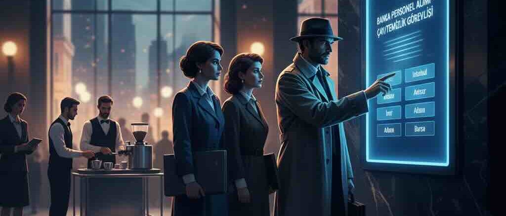 bankada çaycı iş ilanları