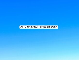 Avto na kredit brez Sisbona