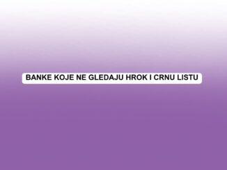 Banke koje ne gledaju hrok i crnu listu