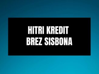 Hitri kredit brez Sisbona