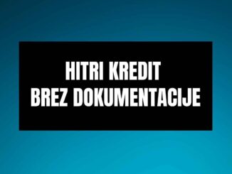 Hitri kredit brez dokumentacije