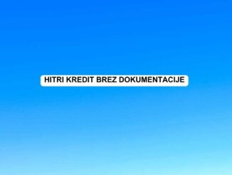 Hitri kredit brez dokumentacije