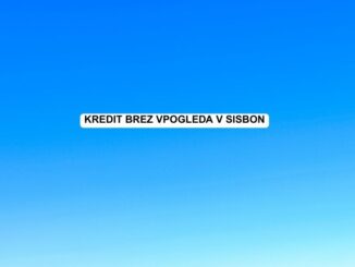 Kredit brez vpogleda v SISBON