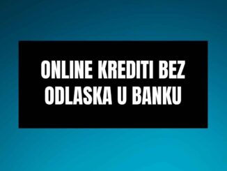 Online krediti bez odlaska u banku