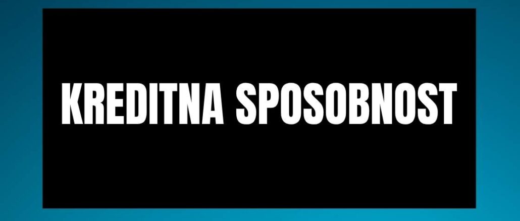 kreditna sposobnost