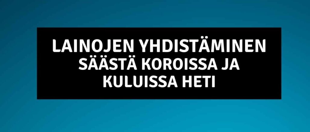 Lainojen yhdistäminen