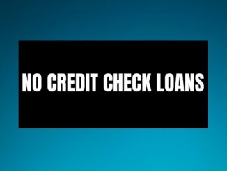 No credit check loans