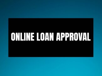 Online loan approval