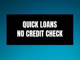 Quick loans no credit check