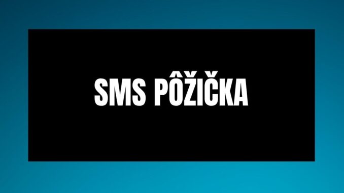 sms pôžička