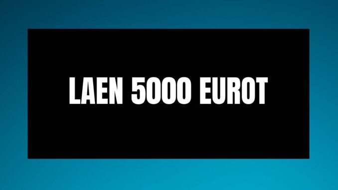 Laen 5000 Eurot