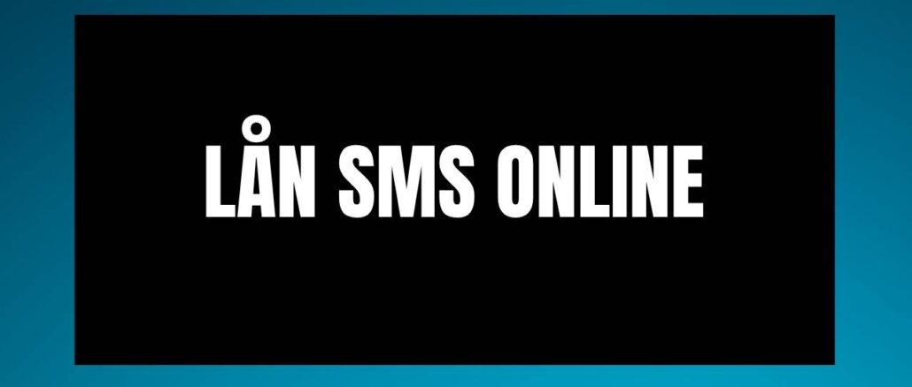 Lån sms online