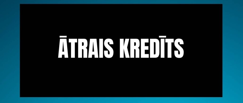 Ātrais Kredīts