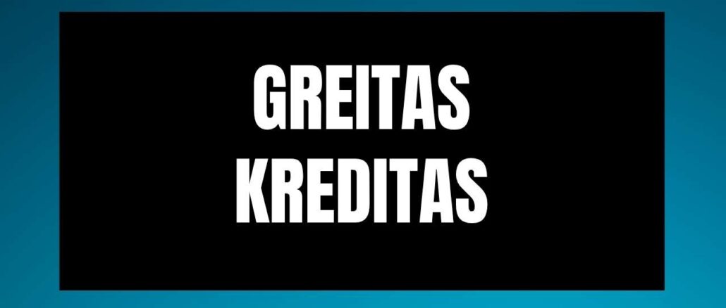 Greitas Kreditas