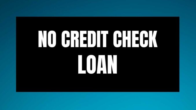 no credit check loan australia